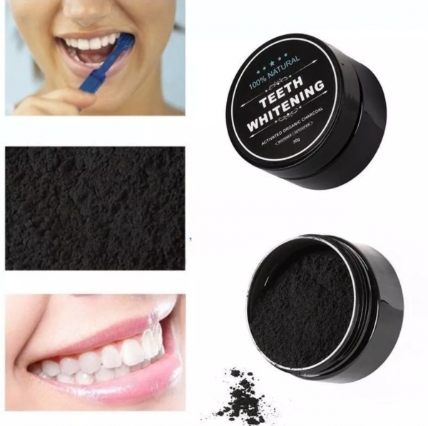 CARBÓN COCO - BLANQUEADOR DENTAL