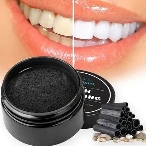 CARBÓN COCO - BLANQUEADOR DENTAL